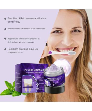 Tooth Powder | Oral Hygiene - 50g Instant Repairing Tooth Powder for Daily Hygiene Bathroom Morning Routine Travel Men and Women - Buy Online on GoSupps.com
