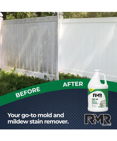 RMR-86 Instant Mold and Mildew Stain Remover Spray - 1 Gallon (128 fl oz) - Scrub-Free Formula - Buy Online on GoSupps.com