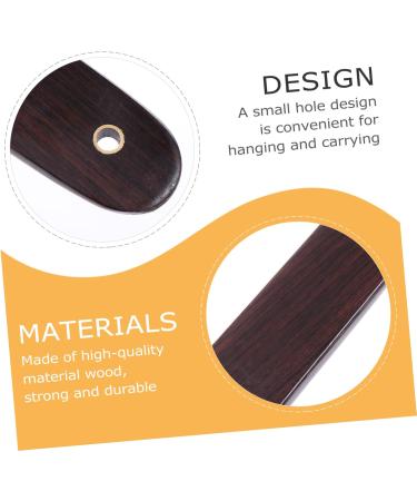 Plafope 2-Piece Ebony Back Massage Device | Portable Wood Scratching Massager for Seniors | Creative Claw Tool for Relieving Back Pain - Buy Online on GoSupps.com