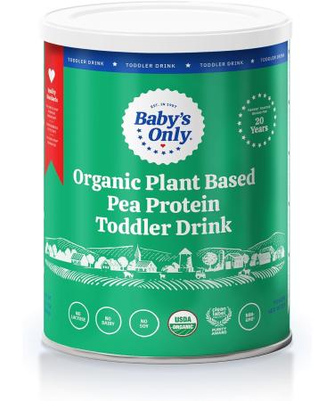 Baby's Only Organic Plant Based Pea Protein Toddler Formula - Supports Immunity and Brain Development - Free From Dairy, Lactose, and Soy - 12.7 oz - 1 Pack