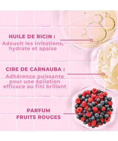 ENERGY FRUIT Vegan Cold Wax Strips - 20 Body Strips for Perfect Finish on Legs Armpits & Jersey - Short Hair Removal Solution - Buy Online on GoSupps.com