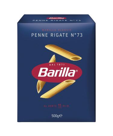 Barilla Classic Penne Rigate N.73 - High-Quality Durum Wheat Pasta (500g) - Always Al Dente - International Shipping Available - Buy Online on GoSupps.com