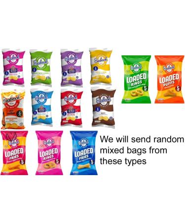 Seabrook 6 bags crisps & 5 bags Loaded Crisp Random Mixed Bags - We Will Send Random Mixed Packs | VIMIX (10 Mixed) - Buy Online on GoSupps.com