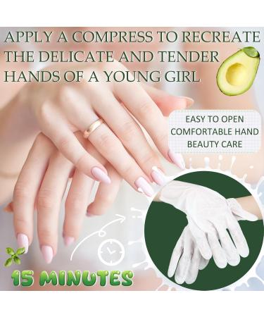 30 Pairs Moisturizing Hand Mask with Shea & Avocado | Hydrating Hand Masks for Dry Cracked Hands | Perfect for Men & Women | Ideal Thanksgiving Gift - Buy Online on GoSupps.com
