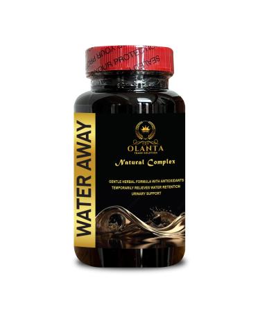 Generic Water Pills - Water Away - Water Away Pills Fast Acting Bloating Relief Water Pills Vitamins Celery Seed Tart Cherry Green Coffee Beans Milk Thistle Cranberry Pomegranate - 1 Bottle