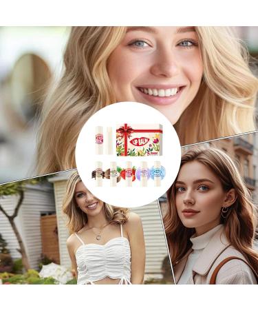  Woalopted Set of 5 lip balms - Nourishing cream - Lip care - For a glossy beautiful finish - Skin care and protection day and night - For travel and winter - Buy Online on GoSupps.com