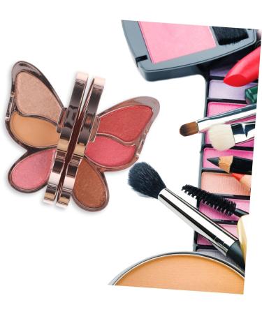 WOONEKY 3 Pcs Eyeshadow Palette Blushers for Face Makeup Supply Eye Shadow Plate Matte Cream Eyeshadow Abs - Buy Online on GoSupps.com