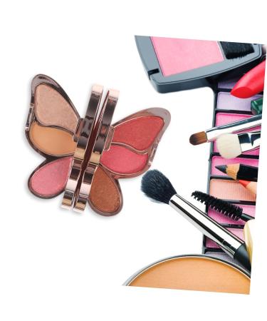 NOLITOY Shimmer Blush Eyeshadow Palette - 2 Pcs Cosmetic Set for Girls - 0.04 Ounce Each | Perfect Makeup for All Skin Types - Buy Online on GoSupps.com