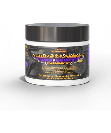 Urbalabs Glucosamine Joint Support Gummies - Vitamin E Supplement for Back Knees & Hands Discomfort Relief | Joint Health & Flexibility - Buy Online on GoSupps.com