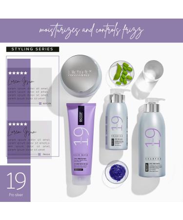 Biotop Professional 19 Hair Mask Pro Silver - Parabens and SLS Free - 18.6 fl oz - Buy Online on GoSupps.com