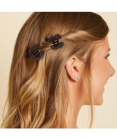 12 PCS Small Flower Hair Claw Clips for Women and Girls - Non-slip Cute Hair Accessories - Neutral Color - Buy Online on GoSupps.com