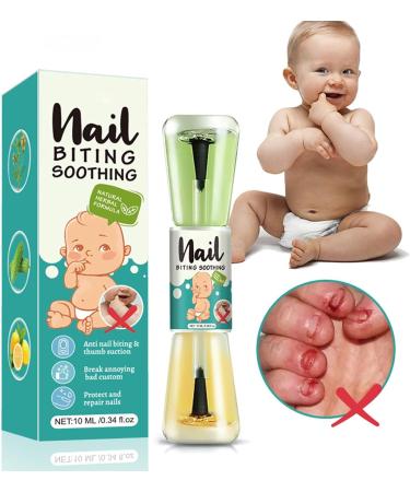 Chewing Nail Polish - Chewing Nails | Small Nail Chew Remover | 10ml Anti-Bite Liquid | Bitter Chewing Nail Polish for Chewing Nails - Buy Online on GoSupps.com