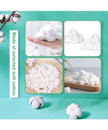Aotone Hydrophilic White Cotton Balls Makeup Remover Pads Cotton Pads for Makeup Degreasing Cotton for Home Use in the Beauty Salon (200 Pieces) - Buy Online on GoSupps.com