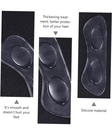 NOLITOY 9 Pairs Women's Heel Liners & Cushion Pads for Clear High Heels - Anti-Drop Comfort Inserts - Buy Online on GoSupps.com
