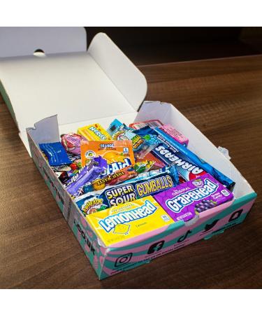 Tubbees American Candy Sweet Box American Candy Gift Box Premium Gift Box Best of The USA (Classic Sweet Selection) - Buy Online on GoSupps.com