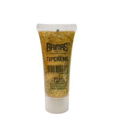 GRIMAS Grimas Nail cream 10 ml gold 072 professional glitter cream high quality very well tolerated by the skin intense cosmetic glitter for film theatre carnival and