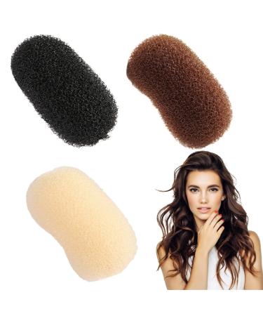 3 Pcs Volume Hair Increase Pad Clip | Hair Padding Tool Bump Up Clips | Volume Hair Bump Inserts Hair Pads Hair Bump Up Clip | Hair Styling Accessories For Women DIY Hairstyles 3PCS