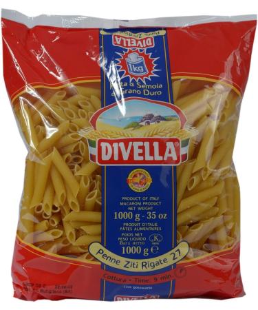 6 x divella n27 Penne ziti rigate 1000 g - Buy Online on GoSupps.com