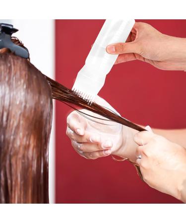 Mozeat 2-Piece Hair Oil Applicator Bottles | 180ml Hair Color & Dye Tools - White - Buy Online on GoSupps.com
