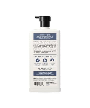 Duke Cannon THICK Body Wash for Men Midnight Swim 30 oz - Buy Online on GoSupps.com