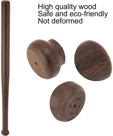 Meridians Solid Wooden Massage Stick for Pain Relief | Robust Massage Tool for Shoulders Back Arms & Legs - International Shipping Available - Buy Online on GoSupps.com