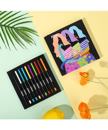 SUSIKEKI 10pcs Colored Gel Eyeliner Pencil Set - Waterproof & Long Lasting Eye Liners for Women - Retractable Eye Makeup Pen - Rainbow Neon Matte Eyeliners Gift Sets - Buy Online on GoSupps.com