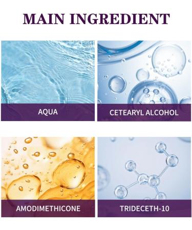 Hair Mask For Deep Repair Collagen Hair Mask Purple Hair Mask Hair Care Deep Smoothing Hair Mask Intense Hydration For Dry And Damaged Hair (1PC) - Buy Online on GoSupps.com