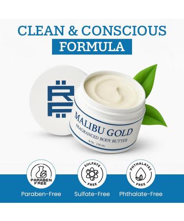 Cologne Body Butter for Men Bundle - Philly Love & Malibu Gold Sensual Scent Roller - Infused Shea Butter & Avocado Butter All-Day Fragrance Moisturizing Vitamin E Formula 4oz (2) - Buy Online on GoSupps.com