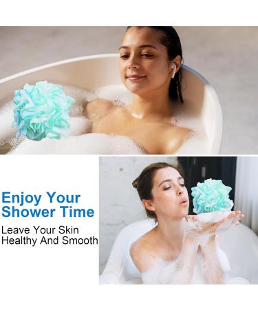 Lot de 3 ponges de bain exfoliantes en luffa pour le corps - Buy Online on GoSupps.com