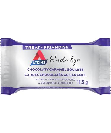 Atkins Endulge Treats Peanut Butter Cups 1g Sugar Keto-Friendly High Fibre - 10-Count & Endulge Treats Milk Chocolate Caramel Squares 1g Sugar Keto-Friendly High Fibre 15 count Peanut Butter Cups Endulge Treats + Endulge Treats - Buy Online on GoSupps.com