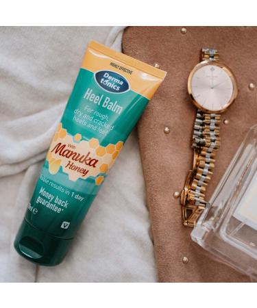 Dermatonics Fast-Acting Manuka Honey Heel Balm - 70ml | Nourishing Formula for Rough & Cracked Heels | Hydrates & Softens Dry Feet | Suitable for Diabetics - Buy Online on GoSupps.com