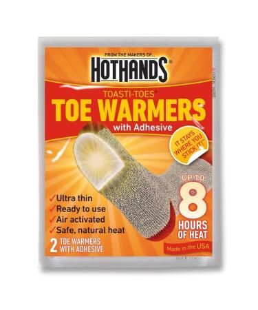 HotHands TOE10 Toe Warmers, White,10 Pair