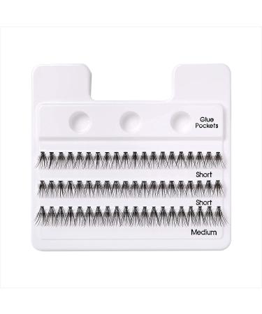 KISS Lash Couture Faux Lash Extensions 'Venus' - Short & Medium Length, 60 Individual Clusters - Buy Online on GoSupps.com