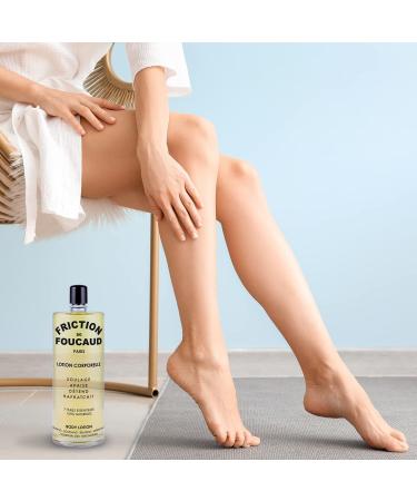Foucaud Body Lotion Duo 2x500ml - Glass Bottles with Concentrate Essential Oils for Tone Freshness & Well-Being - International Shipping Available - Buy Online on GoSupps.com
