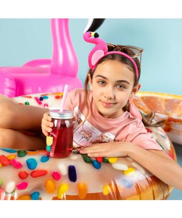 ABOOFAN Flamingo Headband Creative Plush Hawaii Flamingo Headdress Tropical Party Hair Hoop Hat Flamingo Costume Hair Accessories for Girls Women - Buy Online on GoSupps.com