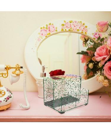 Angoily Box Desktop Desk Bracket Box Storage Rack Hair Brush Holder Hairdressing Tool Tool Holder Scissor Holder Hair Styling Stand Hair Barber Comb - Buy Online on GoSupps.com