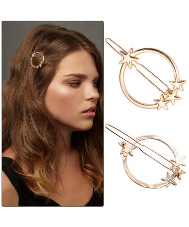 14-Piece Metal Hair Clip Set | Cute Women's Hair Accessories for Weddings & Parties | Gold & Silver Styles - Buy Online on GoSupps.com