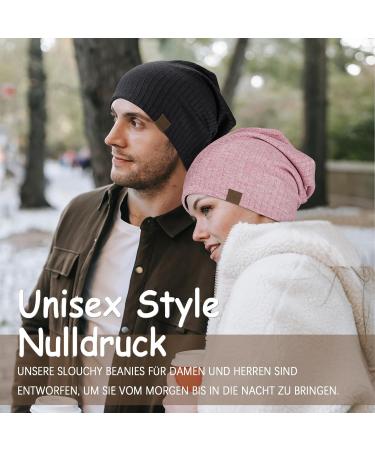 Hamuni Slouchy Beanie Hat for Men & Women - Soft Light Hip-Hop Chemo Cap & Skull Cap in Pink - Perfect for Dwarf & Breaking Activities | International Shipping Available - Buy Online on GoSupps.com