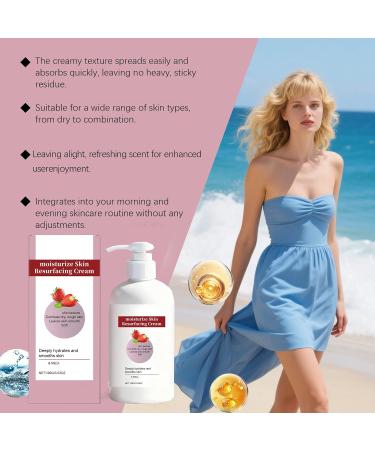 WRANBAO Strawberry skin renewal cream hydrates and cares for dry or rough skin strawberry facial cream intensive moisture care for face and neck 100 g 6 pieces 6 pieces - Buy Online on GoSupps.com