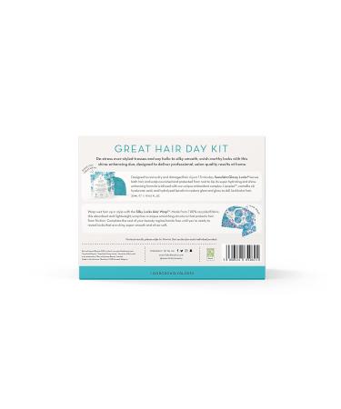 Gorgeously Glossy Great Hair Day Kit | Revitalize Dry & Damaged Hair with Glossy Locks Mask & Silky Microfibre Quick-Dry Wrap - Buy Online on GoSupps.com