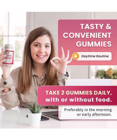 Lukaree Cranberry Gummies for Women Cranberry Supplement Complex with D-Mannose Ashwagandha Magnesium Ginseng Urinary Tract Mood & Energy Support Daytime Vitality Supplement 60 Count 60 Count (Pack of 1) - Buy Online on GoSupps.com