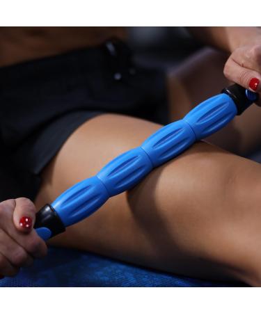 Capelli Sport Muscle Roller Stick - Handheld Foam Massage Stick for Body Relief 45.7 cm Blue - International Shipping Available - Buy Online on GoSupps.com