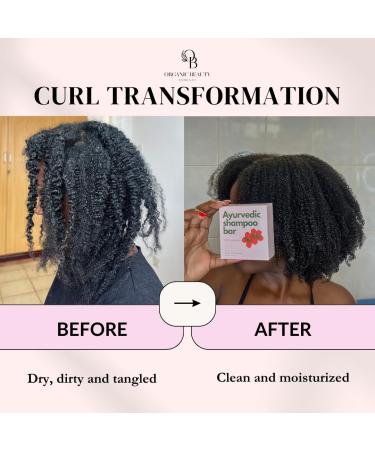 Moisturizing Ayurvedic Solid Shampoo Bar - Gentle Cleansing & Conditioning for All Hair Types | Paraben & Silicone-Free | 3 Oz - Buy Online on GoSupps.com