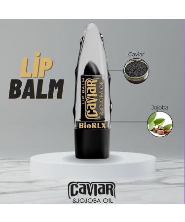 Buy BioRLX Caviar & Jojoba Oil Lip Balm - Color Free - 3 Pack - Hydrating & Nourishing Lip Care for All Skin Types - International Shipping Available - Buy Online on GoSupps.com