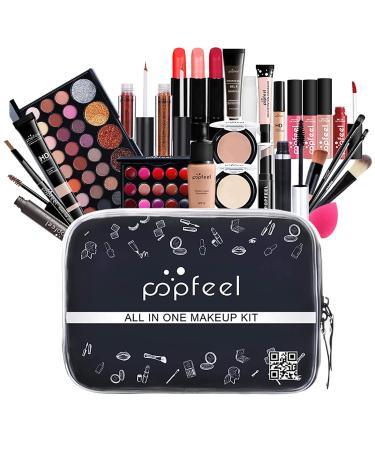 Cosmetic set for women girls Makeup set with eye shadow lipstick concealer Beauty cosmetics
