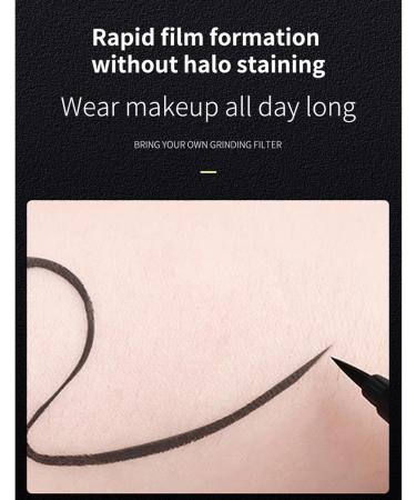 Eyeliner Quick-Drying Waterproof Long-Lasting Eye Liners for Women Liquid Eyeliner Precise Ultra Fine Non-fading Liquid Eyeliner for Women Girls Pochy Red - Buy Online on GoSupps.com