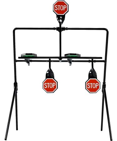 KNINE OUTDOORS Go and Stop Sign Resetting Target for Air Gun, Pellet, BB Gun, Rimfire - .22 .177 Caliber - Buy Online on GoSupps.com
