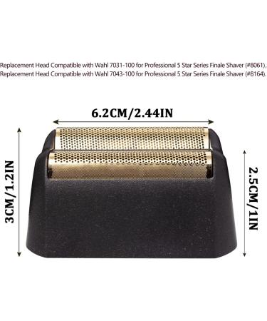 BESTBOMG Film Shaver Replacement Head - Compatible with W-A-H-L Professional 5 Star Finale Shaver 8164/8061 & Razor 7031/7043 - International Shipping Available - Buy Online on GoSupps.com