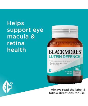 Blackmores Lutein Defence 60 Tablets - Buy Online on GoSupps.com