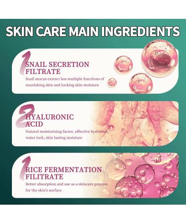 Snail Collagen Serum Snail Mucin Repair Serums Hyaluronic Acid Snail Secretion Filtrate Face Serum Natural Pure Snail Anti Aging Serum For Face Skincare Serum Cruelty Free35ml - Buy Online on GoSupps.com